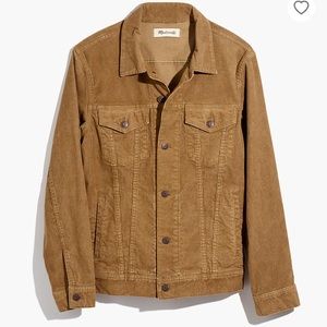 Classic Jean Jacket: Corduroy Edition - color Weathered Olive - EUC!